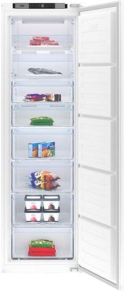Beko BFNA247E40SN - Vrieskast - Inhoud 220l - Energieklasse E (2021) - 6 vriesladen