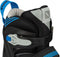 Nijdam Blue Blaze - 2-in-1 Combo Skeelers - Verstelbaar 33-36 - Zwart/Blauw