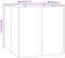 vidaXL - Plantenbak - 80x80x80 - cm - gegalvaniseerd - staal
