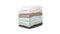 Kayori Shizu - Splittopper Hoeslaken Jersey - 180x200-220cm - Matrasdikte 12 cm - Biologisch Katoen - Antracite