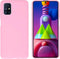 iMoshion Hoesje Geschikt voor Samsung Galaxy M51 Hoesje Siliconen - iMoshion Color Backcover - Roze