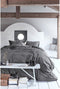vtwonen Natural Stone - Dekbedovertrek Lits-Jumeaux XL - 260x200/220 cm - Stonewashed Antraciet