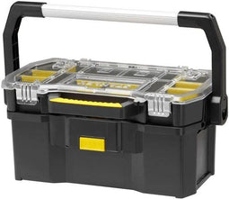 STANLEY STST1-70317 - Gereedschapsbak 19 inch - Organizer met compartimenten - Zwart Geel