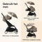 Stokke YOYO-parasol - UPF 50+ bescherming - Taupe