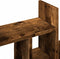 Bureau organiser 34,5x15,5x35,5 cm hout gerookt eikenkleurig