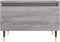 vidaXL - Salontafel - 50x46x35 - cm - bewerkt - hout - grijs - sonoma - eikenkleurig