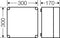 Hensel Mi 0200 Schakelkast (leeg) 300 x 300 x 170 PC Grijs-wit (RAL 7035) 1 stuk(s)