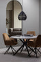 Showroom leegverkoop: Woood amber eetkamerstoel fluweel karamel set van 2 - Showroom leegverkoopStoelen - Polyester - 88x60x61cm