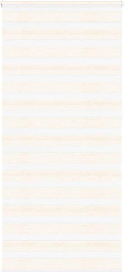 vidaXL - Zebra - rolgordijn - 115x230 - cm - stofbreedte - 110,9 - cm - marmerbeige