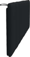 vidaXL - Hoofdbordkussen - 120 - cm - stof - zwart