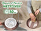 Just Perfecto JL-26 - 12 Delige Pannenset - Hittebestendige marmeren coating - Marron (12 stuks)