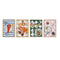 Schilderij Home ESPRIT Mediterrane 50 x 2,5 x 70 cm (4 Stuks)
