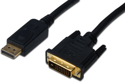Digitus AK-340306-020-S - DisplayPort naar DVI-D Adapterkabel - 200 cm - Zwart
