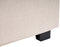 VAUCLUSE - Tweepersoonsbed - Lichtbeige - 180 x 200 cm - Polyester
