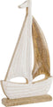 Decoratieve figuren Home ESPRIT Wit Natuurlijk Mediterrane 23 x 5 x 50 cm