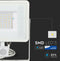 VT-50-S 50W SMD PIR SENSOR FLOODLIGHT WITH SAMSUNG CHIP COLORCODE:6400K WHITE BODY WHITE GLASS