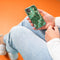 iMoshion Hoesje Geschikt voor Samsung Galaxy A21s Hoesje Siliconen - iMoshion Design hoesje - Groen / Meerkleurig / Goud / Green Graphic