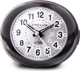 Analoge alarmklok Timemark Zwart (9 x 9 x 5,5 cm)