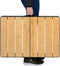Camp Active - Opvouwbare Campingtafel - In hoogte verstelbaar - 75 x 55 x 71 cm - Bamboe
