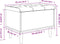 vidaXL - Opbergbankje - 62x42x46 - cm - bewerkt - hout - sonoma - eikenkleurig