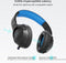 Picun BG-01 Draadloze Koptelefoons - Gaming Headset - Over-ear - Dubbele modus (Bedrade/Bluetooth)- Multi platform - Zwart blauw