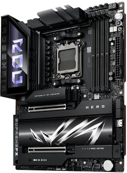 ASUS ROG CROSSHAIR X870E HERO - Moederbord AM5 - 4x DDR5 - Wi-Fi 7 (802.11be) - 256GB maximum geheugen