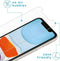 iMoshion Screenprotector Geschikt voor iPhone 11 Tempered Glass - iMoshion Screenprotector Gehard Glas 2 pack