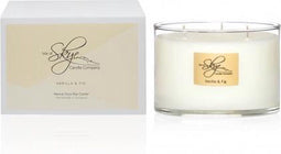 De perfectie combinatie van vanille & vijg | 3 Wick | 100% natuurlijke soja was en etherische oliën | >45 uur genieten en brandt helemaal op | Er zijn geen betere geurkaarsen | Handgemaakt op Skye in Schotland