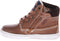 Shoesme Urban - Lage sneakers - Veterboots met rits - Bruin - Maat 24