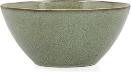 Kom Bidasoa Ikonic Keramisch Groen (15,8 x 15 x 7 cm) (Pack 6x)