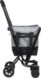 Ceruzo by Playmarket Easy Go - Boodschappentrolley - Inklapbaar 40L - Zwart-Grijs