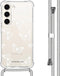 iMoshion Hoesje Geschikt voor Samsung Galaxy S23 Hoesje Met Koord - iMoshion Design Hoesje met Koord - Transparant / Butterfly