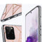iMoshion Hoesje Geschikt voor Samsung Galaxy S20 Plus Hoesje Siliconen - iMoshion Design hoesje - Roze / Meerkleurig / Goud / Pink Graphic