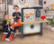 Smoby Restaurant keuken - Speelkeuken met 70 accessoires - Hoogte werkblad 50-58 cm