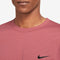 Nike Dri-FIT UV Miler Sportshirt - Regular fit - Donker roze - Maat S