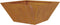 vidaXL - Tuinmand - Plantenbak - 35x35x15 - cm - Weerbestendig - Staal
