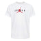 T-Shirt met Korte Mouwen voor kinderen Jordan JUMPMAN SUSTAINABLE GRAPHI 95B922 001 Wit Maat