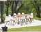 Set van 2 pp tuinstoelen - 50 x 55 x 85,5 cm