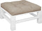 vidaXL - Palletkussen - 70x70x12 - cm - stof - taupe