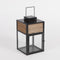 House of Seasons Saga Lantaarn - L19 x B18,5 x H30 cm - Zwart