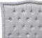 METZ - Bed met opbergruimte - Lichtgrijs - 180 x 200 cm - Polyester