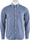 Fred Perry Classic Gingham Long Sleeve Shirt - Sportshirt - Heren - Maat L - Blauw;Rood