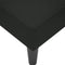 vidaXL - Chaise - longue - met - rechterarmleuning - fluweel - zwart