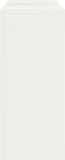 vidaXL - Set - van - 2 - witte - plantenstandaards - voor - buiten, - 24x24x55 - cm, - Staal