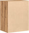 vidaXL - Ladekast - 60x41x76 - cm - bewerkt - hout - artisanaal - eikenkleurig