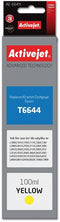 Activejet AE-664Y - Inktfles - Vervanging Epson T6644 - Geel (100 ml)