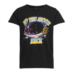 Kids Only - Nelse Meisjes Top - Galaxy thema - Maat 110/116