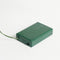Black Box Trees Gerlos - Smalle Kunstkerstboom met Jute en Warm Witte LED - H90 x Ø41 cm - Groen Frosted