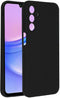 Accezz Samsung Galaxy A15 (4G) / A15 (5G) - Liquid Silicone Backcover - Schokabsorberend - Zwart