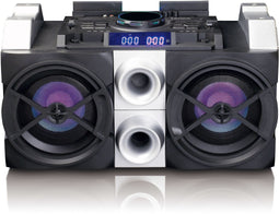 Lenco PMX-150 - DJ-Mixer - Bluetooth 4.2 LED-verlichting - Zilver Zwart